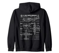 Plan Militaire américain C-130J Super Hercules Sweat à Capuche