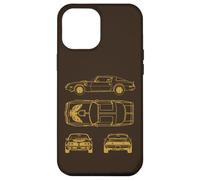 Plan Musculaire Classique, Design de Voiture américaine Vintage Coque pour iPhone 12 Pro Max