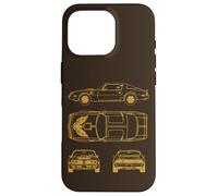 Plan Musculaire Classique, Design de Voiture américaine Vintage Coque pour iPhone 16 Pro