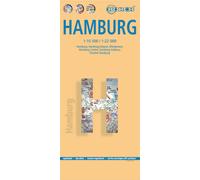 Plan plastifié - Hambourg | Borch Maps