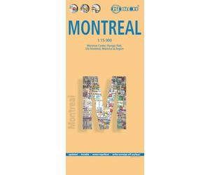 Plan plastifié - Montréal | Borch Maps