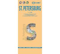 Plan plastifié - Saint Petersbourg | Borch Maps