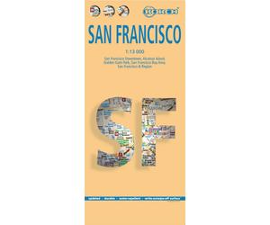Plan plastifié - San Francisco | Borch Maps