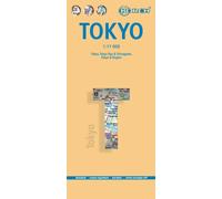 Plan plastifié - Tokyo | Borch Maps