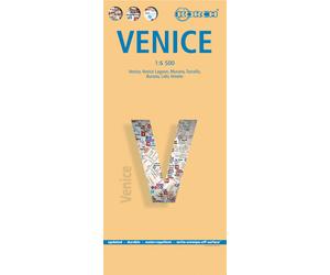 Plan plastifié - Venise | Borch Maps