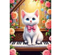 Plan pour Chat Puzzle de 500 Pièces pour Adultes, 52x38cm Puzzles Classiques 500 pièces Adultes, Puzzle Stimulant Parfait pour Les Soirées de Jeu