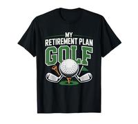 Plan Retraite Golf Amateur Golfeur Partant À La Bientôt T-Shirt