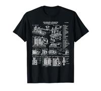 Plan Technique de l'électronique des Brevets d'appareils télégraphiques T-Shirt
