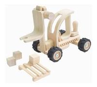 PLAN TOYS Chariot elevateur en bois naturel Naturel G