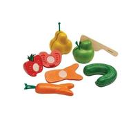 Jouet en bois Dinette Les fruits et légumes moches Plantoys® - F