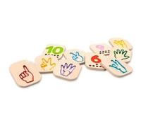 Plantoys Hand Sign Numbers 1 - 10