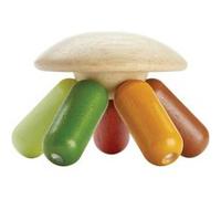 Hochet pieuvre couleurs végétales