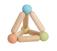 Plan Toys - Hochet triangle pastel