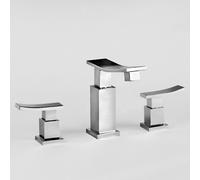 Plan vasque Jörger Empire II avec mélangeur à 3 trous et vis à tête cylindrique carrée, 62830300066,