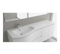 Plan vasque MAM 1510 schrankelement links solid surface - SALGAR 91123