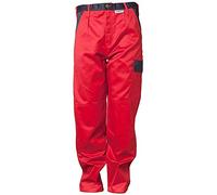 Planam 1213028 Tristep Pantalon de travail Taille 28 en Rouge/Bleu Marine