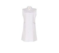 Planam 1622048 MG Blouse professionnelle pour femme sans manches Taille 48 en Blanc