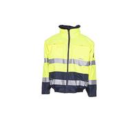Planam 2047064 Signalisation Veste de confort Taille XXXL Jaune/Bleu Marine