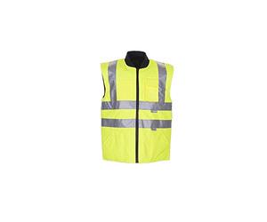 Planam 2072052 Signalisation Gilet d'hiver Taille L Jaune