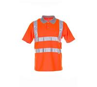 Planam 2098056 Signalisation Polo Taille XL en Orange/Gris