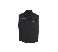 Planam 2164064 Canvas 320 Gilet de travail Taille XXXL en Noir