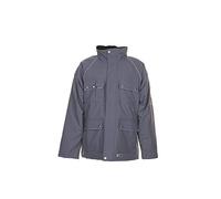 Planam 2193056 Canvas 320 Parka d'hiver Taille XL Gris/Noir
