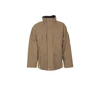 Planam 2195064 Canvas 320 Parka d'hiver Taille 3XL Kaki/Noir