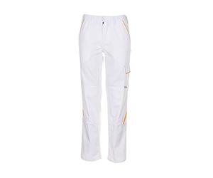 Planam 2327070 Highline Pantalon Taille 70 Blanc/Jaune