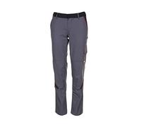 Planam Highline pantalon professionnel femme ardoise/noir/rouge taille 42, 2329042