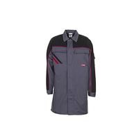 Planam 2352048 Highline Blouse professionnelle Taille 48 Ardoise/Noir/Rouge