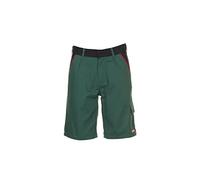 Planam 2375040 Highline Bermuda de travail Taille XS en Vert/Noir/Rouge