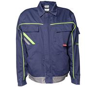 Planam 2413114 Visline V1 Blouson de travail Taille 114 en Bleu Marine/Jaune/Zinc