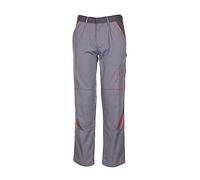 Planam 2420054 Visline Pantalon de travail Taille 54 en Zinc/Orange/Ardoise