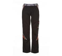 Planam 2421040 Visline Pantalon de travail Taille 40 en Noir/Orange/Zinc