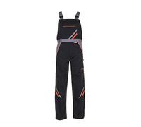 Planam 2431106 Visline Salopette Taille 106 Noir/Orange/Zinc