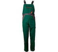 Planam 2432052 Visline Salopette Taille 52 Vert/Orange/Ardoise