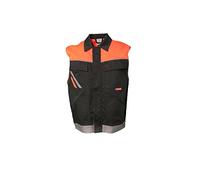 Planam 2461060 Visline Gilet Taille XXL Noir/Orange/Zinc