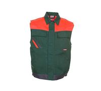 Planam 2462056 Visline Gilet Taille XL Vert/Orange/Ardoise
