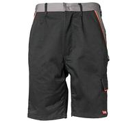 Planam 2471048 Visline Bermuda Taille M Noir/Orange/Zinc