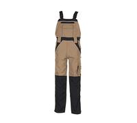 Planam 2524062 Plaline Salopette de travail Taille 62 en Sable/Noir