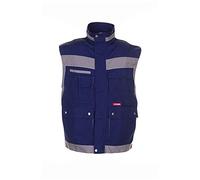 Planam 2532040 Plaline Gilet de travail Taille XS en Bleu Marine/Zinc