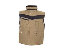 Planam 2584040 Plaline Gilet d'hiver Taille XS Sable/Noir