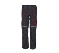 Planam 2820027 Basalt Pantalon Taille 27 Anthracite/Rouge