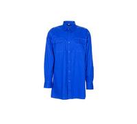Planam 407041 Chemise à manches longues en Serge Taille 41/42 Bleu Moyen