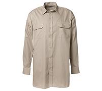 Planam 409049 Chemise à manches longues en Serge Taille 49/50 Kaki