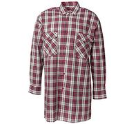 Planam 451041 Chemise Taille 41/42 Carreaux Rouge