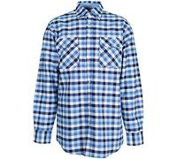 Planam 480049 Chemise Taille 49/50 Carreaux Bleu