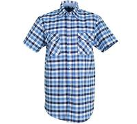 Planam 485049 Chemise Taille 49/50 Carreaux Bleu