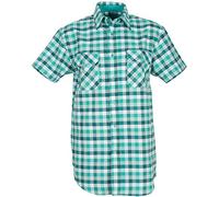 Planam 487041 Chemise Taille 41/42 Carreaux Vert