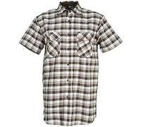 Planam 488047 Chemise Taille 47/48 Carreaux Brun